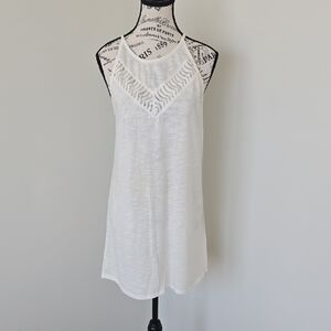 Xhilaration White Lace Detail Swim Cover